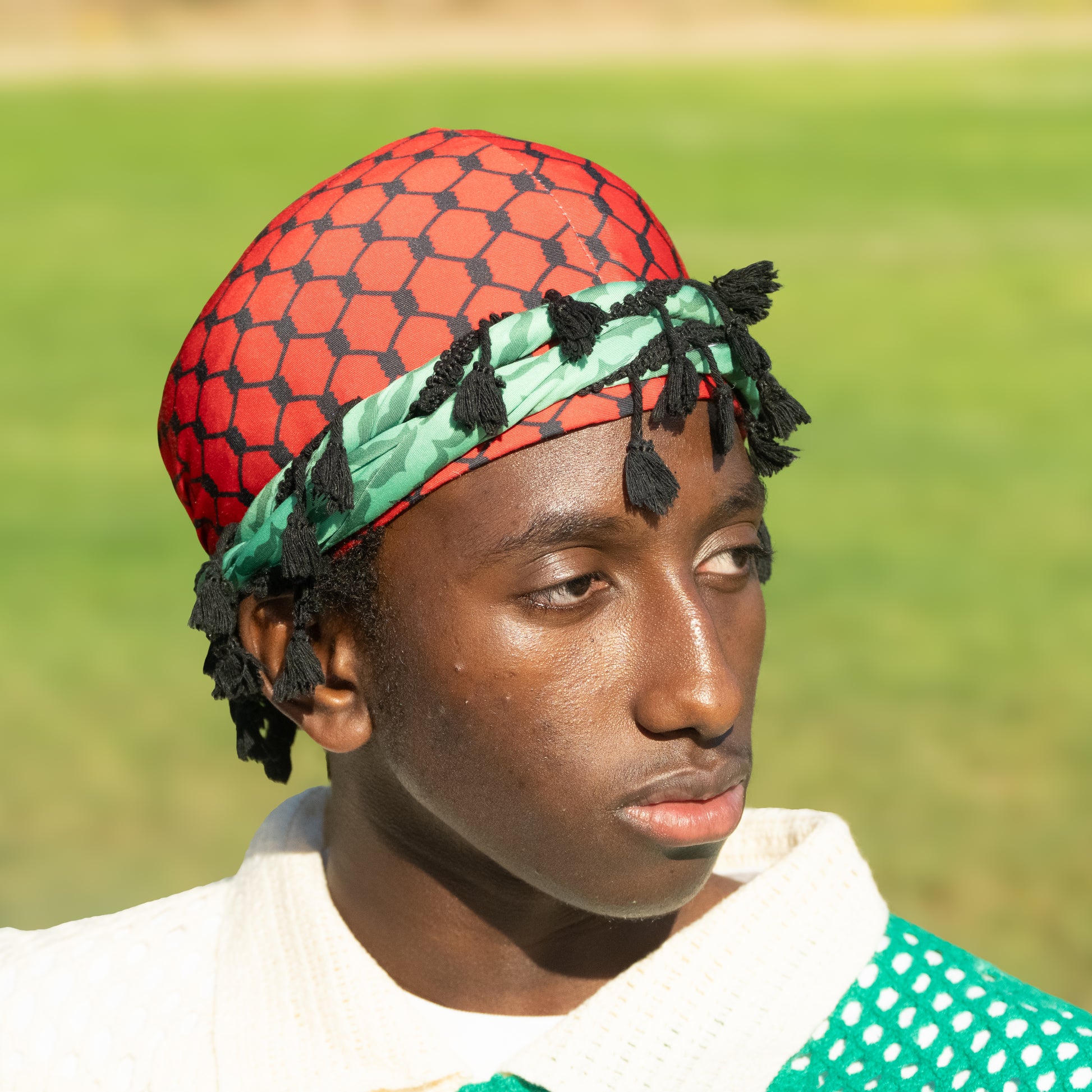 As-Samt – The Silent Flag                                                                                                                      Watermelon-Inspired Wrap for Resistance & Identity