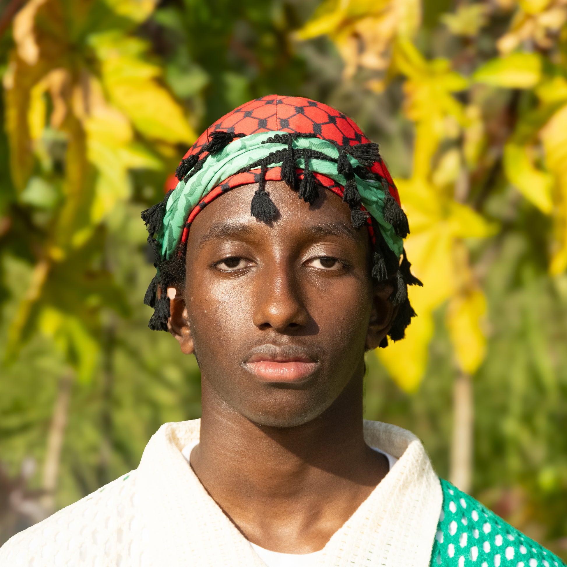 As-Samt – The Silent Flag                                                                                                                      Watermelon-Inspired Wrap for Resistance & Identity
